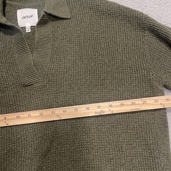 AERIE SUGAR RUSH CHENILLE SWEATER size XS - Picture 4 of 8